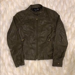 Women size S suede feel jacket